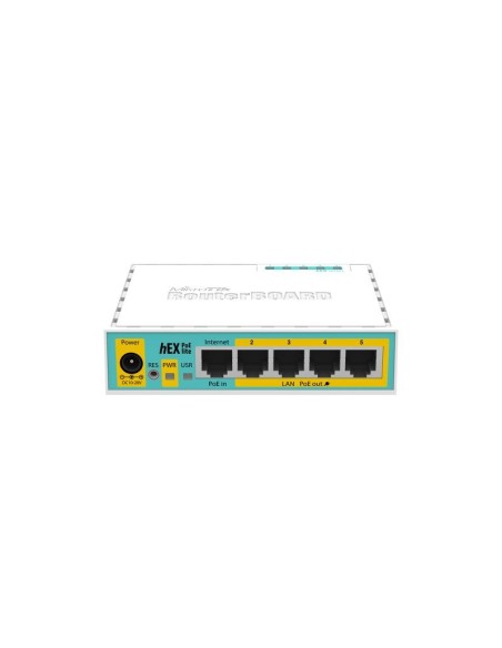 Mikrotik hEX PoE lite router Ethernet Blanco