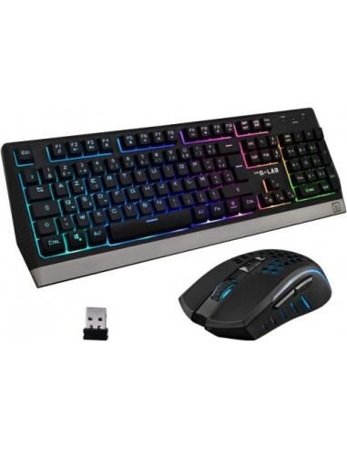 THE G-LAB WIRELESS GAMING COMBO - MOUSE + KEYBOARD - SPANISH LAYOUT - Imagen 1