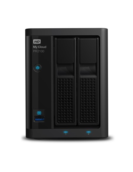 Western Digital My Cloud PR2100 Ethernet Escritorio Negro NAS