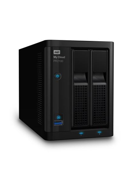 Western Digital My Cloud PR2100 Ethernet Escritorio Negro NAS