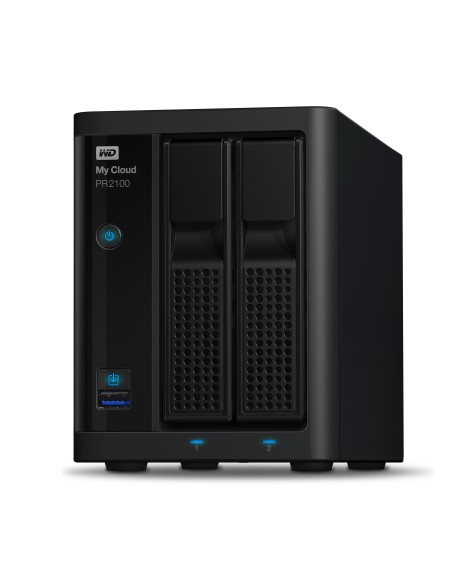 Western Digital My Cloud PR2100 Ethernet Escritorio Negro NAS