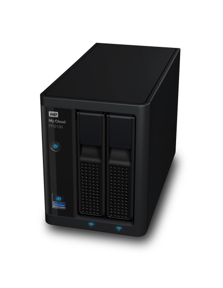 Western Digital My Cloud PR2100 Ethernet Escritorio Negro NAS