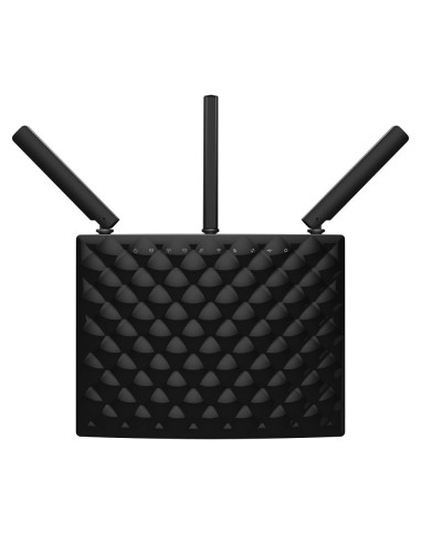 Tenda AC15 router inalámbrico Doble banda (2,4 GHz   5 GHz) Gigabit Ethernet Negro
