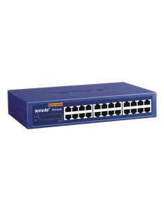 Tenda 24-port Gigabit Ethernet Switch No administrado Azul
