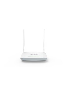 Tenda D301 V2.0 Banda única (2,4 GHz) Ethernet rápido Blanco router inalámbrico