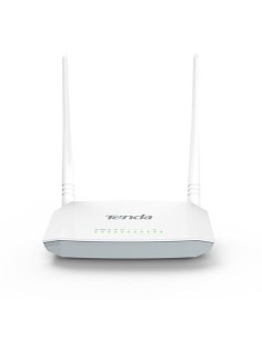 Tenda D301v2 router inalámbrico Banda única (2,4 GHz) Ethernet rápido Blanco