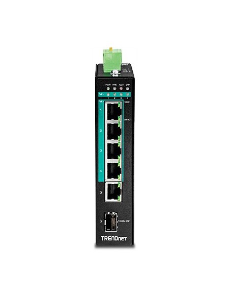 Trendnet TI-PG541i Gestionado L2+ Gigabit Ethernet (10 100 1000) Negro Energía sobre (PoE)