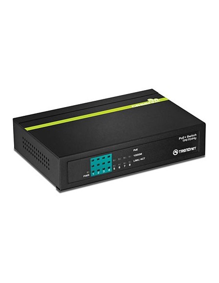 Trendnet TPE-TG44G switch Negro Energía sobre Ethernet (PoE)