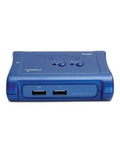 Trendnet TK-207K interruptor KVM Azul