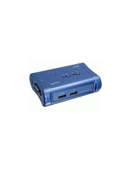 Trendnet TK-207K interruptor KVM Azul
