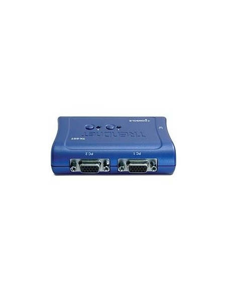 Trendnet TK-207K interruptor KVM Azul