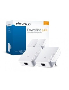Devolo dLAN 1000 mini Starter Kit 1000 Mbit s Ethernet Blanco 2 pieza(s)