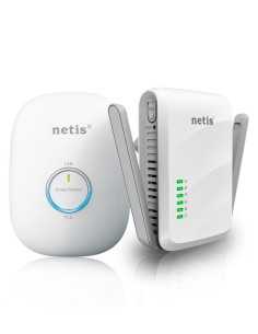 ADAPTADOR PLC NETIS 300MBps AV600 PL7622 WIFI+RJ45