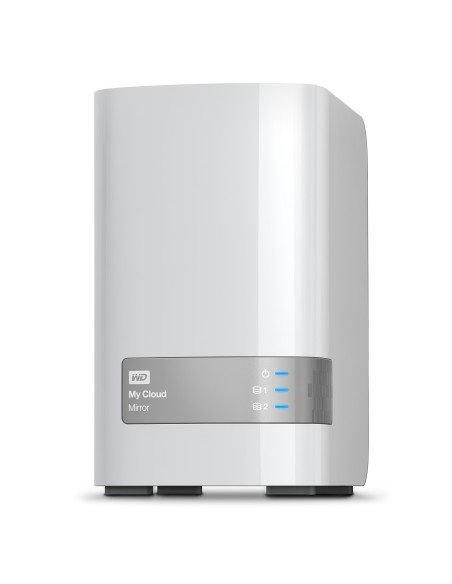 Western Digital My Cloud Mirror dispositivo de almacenamiento personal en la nube 6 TB Ethernet Blanco