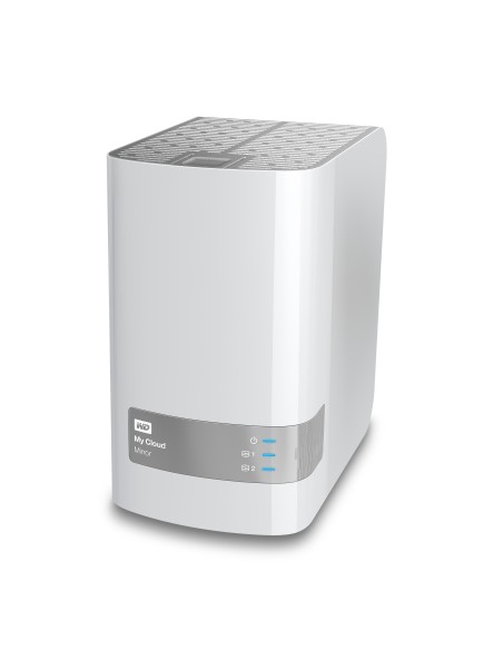 Western Digital My Cloud Mirror dispositivo de almacenamiento personal en la nube 6 TB Ethernet Blanco