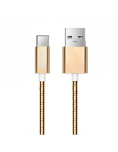 X-ONE CMC1000G cable USB 1 m 2.0 USB A USB C Oro rosa