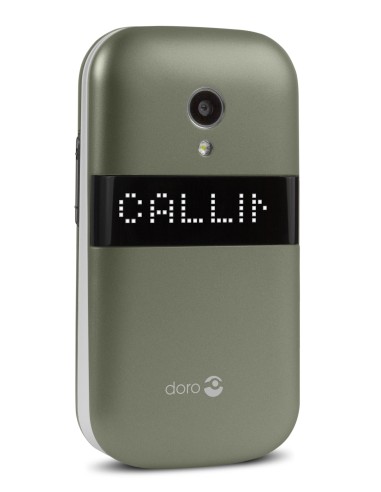 Doro PhoneEasy 6050 7,11 cm (2.8") 111 g Grafito, Blanco Teléfono para personas mayores
