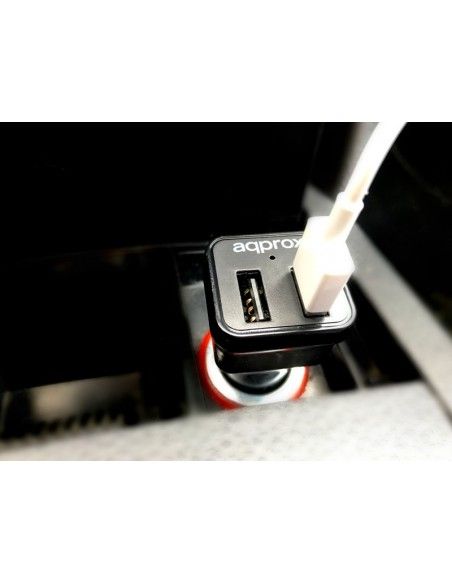 approx APPUSBCAR24B Doble USB Car Charger 5V 2.4A