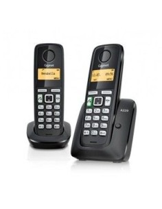 TEL INALAMBRICO GIGASET A220 DUO NEGRO