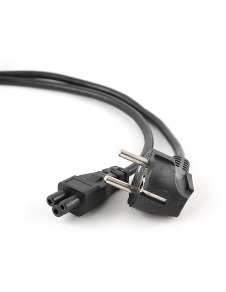 Gembird PC-186-ML12-3M cable de transmisión Negro CEE7 7 C5 acoplador