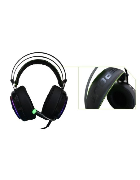 KeepOut HXPRO auricular y casco Auriculares Diadema Negro