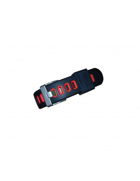 Leotec Fashion Health Pulsera de actividad Negro, Rojo IP67 LCD 2,44 cm (0.96")
