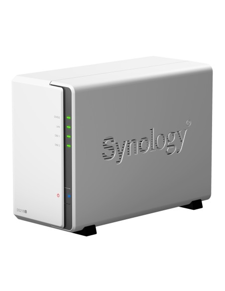 Synology DiskStation DS218J servidor de almacenamiento Ethernet Compacto Blanco NAS