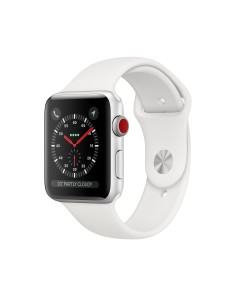 Apple Watch Series 3 reloj inteligente Plata OLED Móvil GPS (satélite)