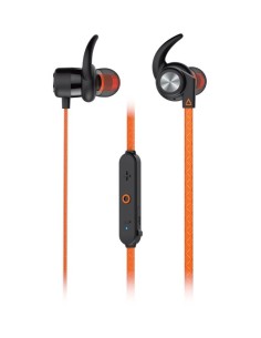 Creative Labs Creative Outlier Sports auriculares para móvil Binaural Dentro de oído Naranja
