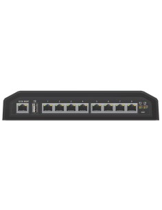 Ubiquiti Networks EdgeSwitch 8XP Gestionado Gigabit Ethernet (10 100 1000) Negro Energía sobre Ethernet (PoE)
