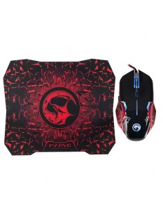 Scorpion RATÓN + ALFOMBRILLA GAMING (MA-M416+G1 BK)