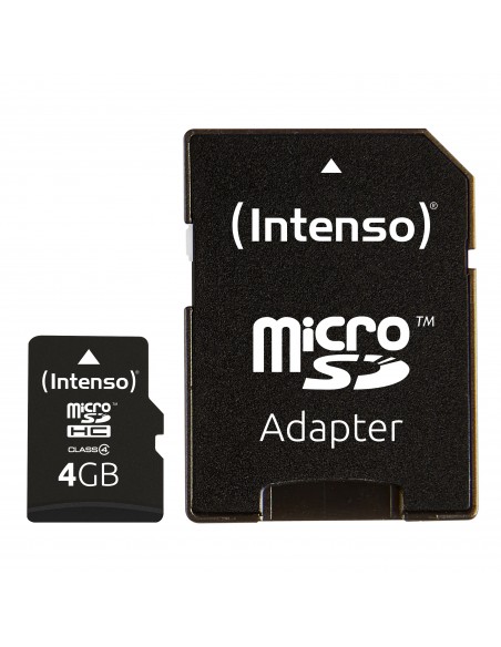 Intenso 3403450 Micro SD clase 4 4GB c adapt