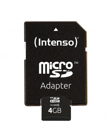 Intenso 3403450 Micro SD clase 4 4GB c adapt