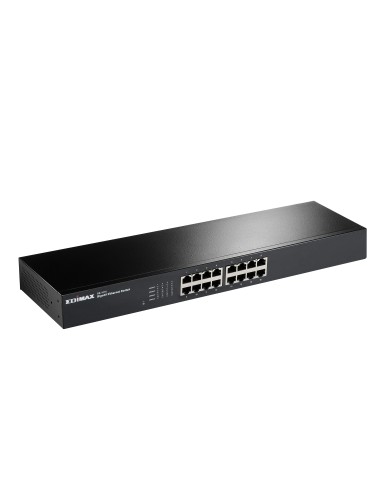 Edimax GS-1016 switch No administrado Gigabit Ethernet (10 100 1000) Negro