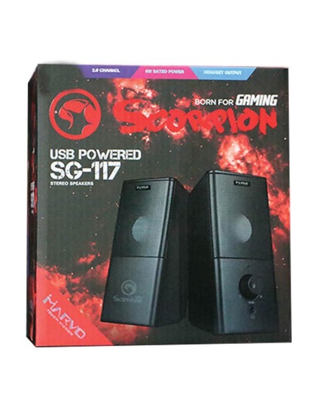 Scorpion ALTAVOCES 2.0 GAMING (MA-SG117)