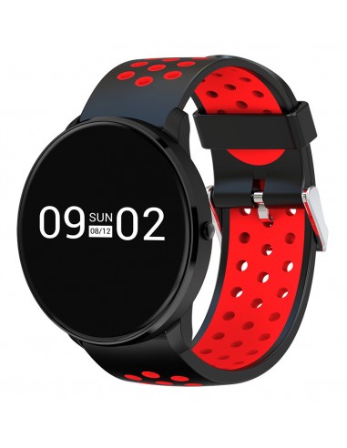Billow XS20x reloj deportivo Negro, Rojo Pantalla táctil Bluetooth