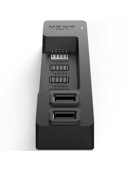NZXT AC-IUSBH-M1 nodo concentrador USB 2.0 480 Mbit s Negro