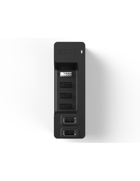 NZXT AC-IUSBH-M1 nodo concentrador USB 2.0 480 Mbit s Negro