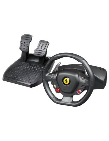 Thrustmaster Ferrari 458 Volante + Pedales Xbox Negro