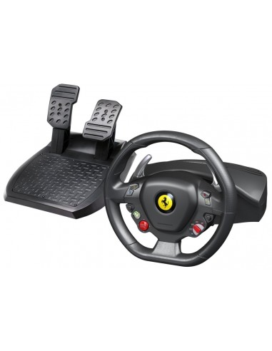 Thrustmaster Ferrari 458 Volante + Pedales Xbox Negro