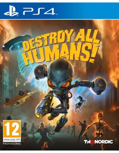 Koch Media Destroy All Human!, PS4 vídeo juego PlayStation 4 Básico Inglés
