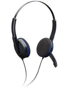 Bigben Interactive PS4GAMINGHEADSET auricular con micrófono Binaural Diadema Negro, Azul