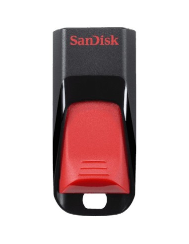 Sandisk Cruzer Edge, 16GB unidad flash USB 2.0 Conector Tipo A Negro, Rojo