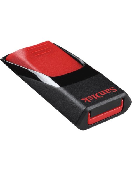 Sandisk Cruzer Edge, 16GB unidad flash USB 2.0 Conector Tipo A Negro, Rojo