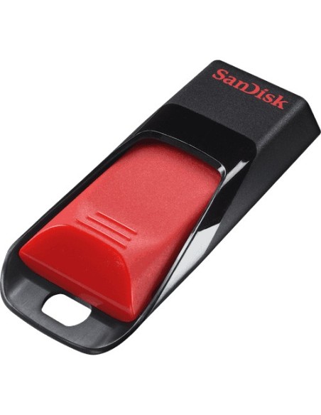 Sandisk Cruzer Edge, 16GB unidad flash USB 2.0 Conector Tipo A Negro, Rojo