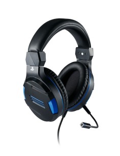 Bigben Interactive PS4OFHEADSETV3 auricular con micrófono Binaural Diadema Negro, Azul