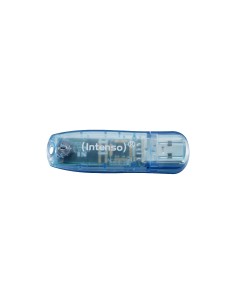 Intenso Rainbow Line unidad flash USB 4 GB 2.0 Conector Tipo A Azul