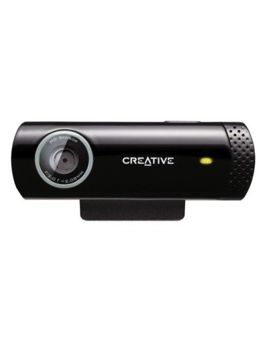 Creative Labs Live! Cam Chat HD cámara web 1280 x 720 Pixeles USB 2.0 Negro
