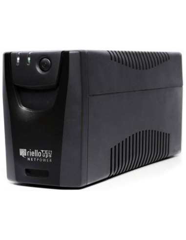 Riello Net Power 600 sistema de alimentación ininterrumpida (UPS) 4 salidas AC 600 VA 360 W