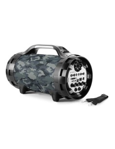 Bigben Interactive BT50ARMY altavoz portátil Mono portable speaker Negro, Camuflaje